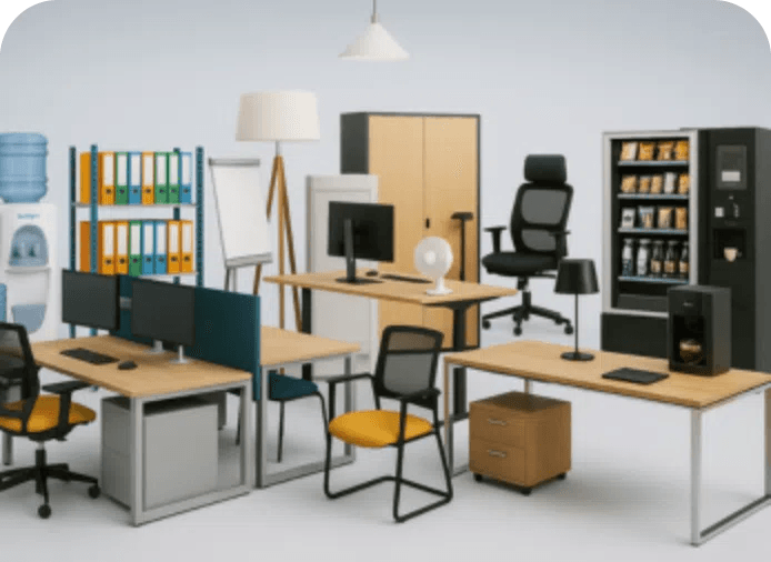 Bureaux, chaises et mobilier de travail