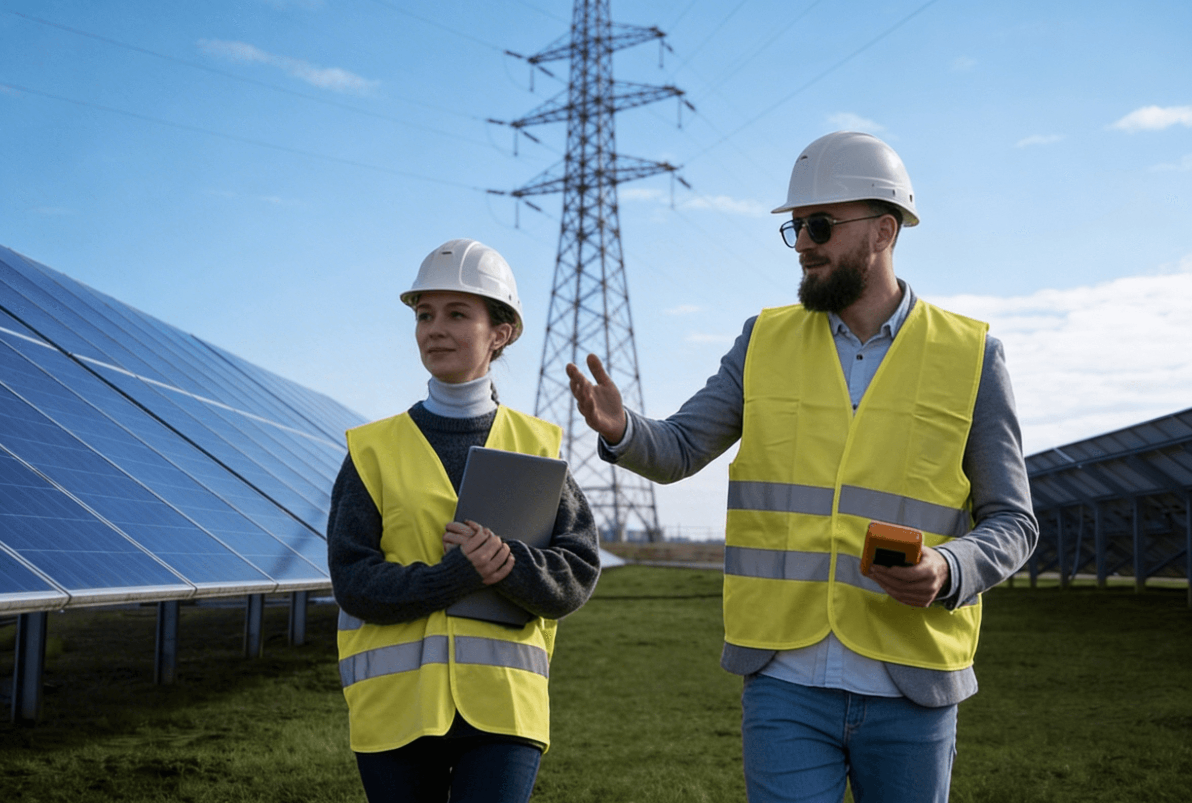 Pylône à haute tension — mise en concurrence des fournisseurs d'énergie